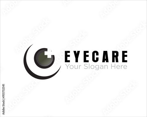 eye care logo designs for health clinic and optic