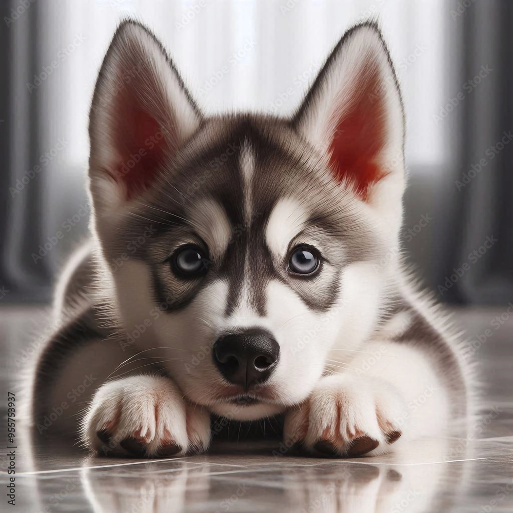 Obraz premium Husky