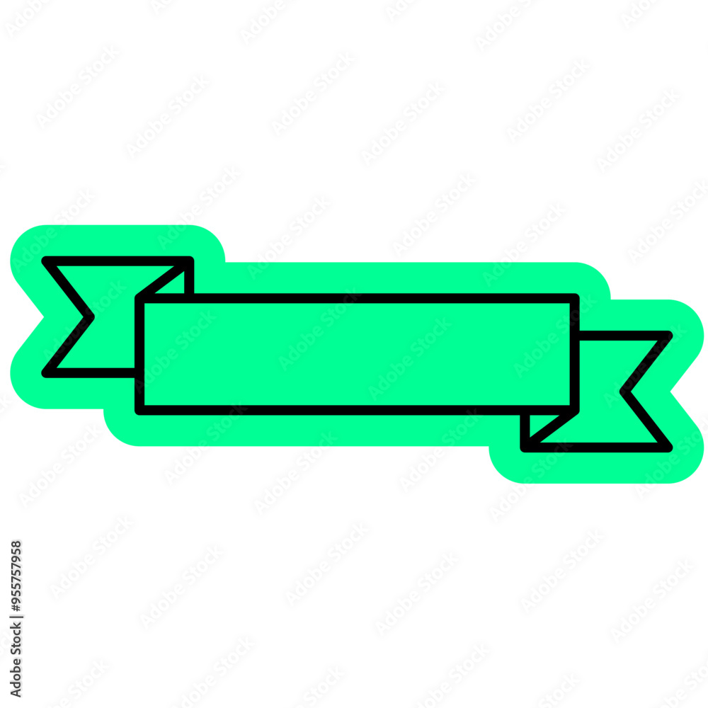 Ribbon Banner Decoration Ribbon Banner Decoration