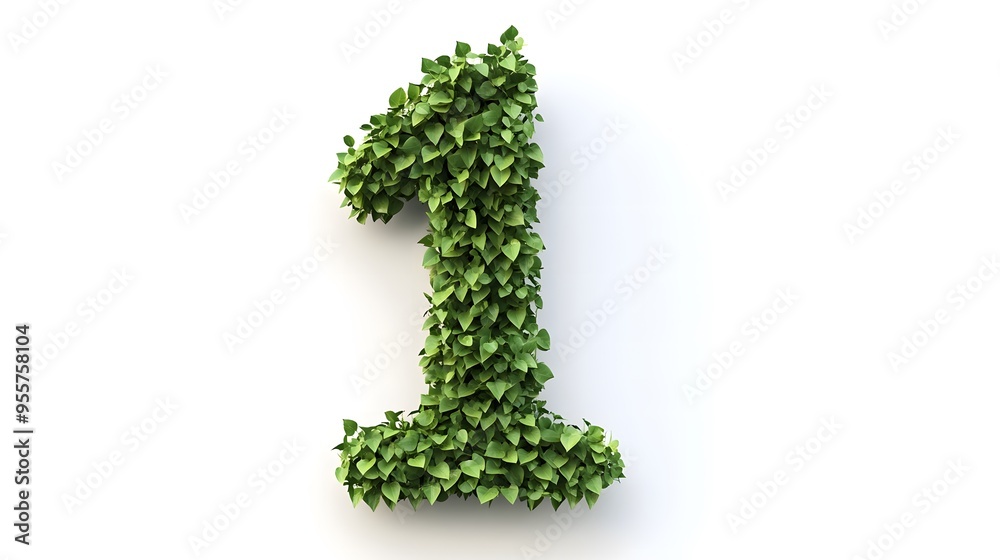 Photorealistic Number Photorealistic Number
