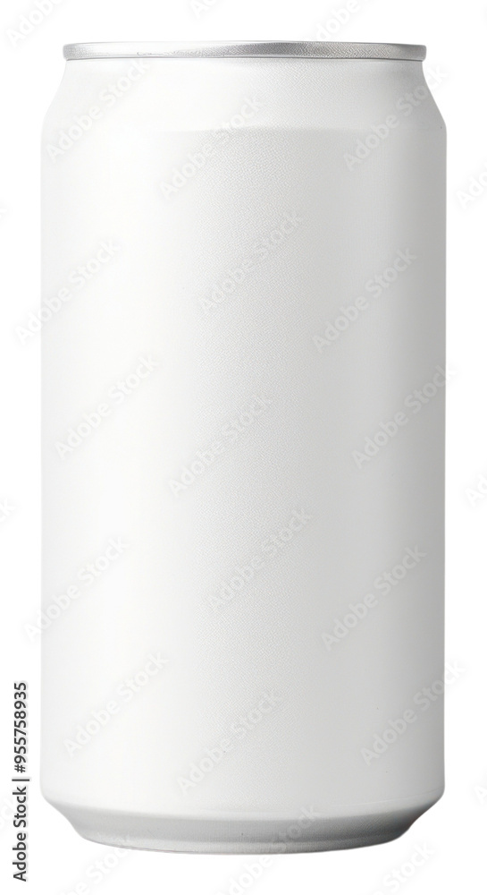 PNG  White Aluminum can mockup white background refreshment technology.