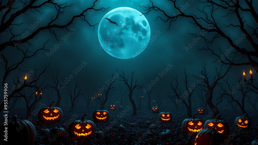 halloween background with pumpkin halloween background with pumpkin