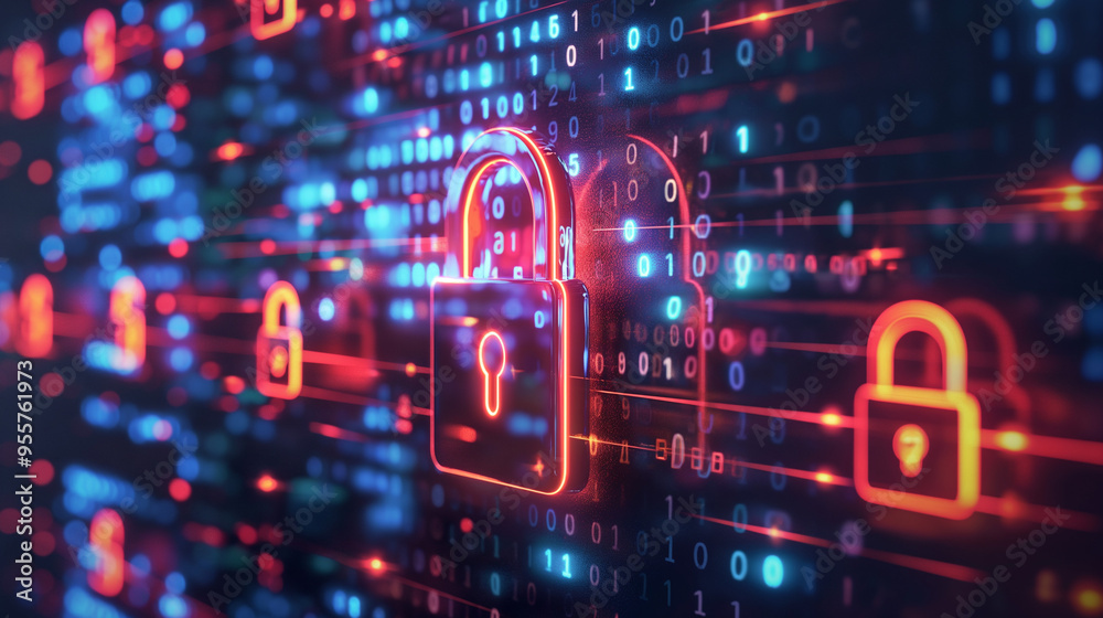 A CPU hardware lock, a cybersecurity measure, protects computer systems from cyber threats, ensuring privacy. Presented through captivating 3D ... See More
A CPU hardware lock, a cybersecurity measure, protects computer systems from cyber threats, ensuring privacy. Presented through captivating 3D ... See More