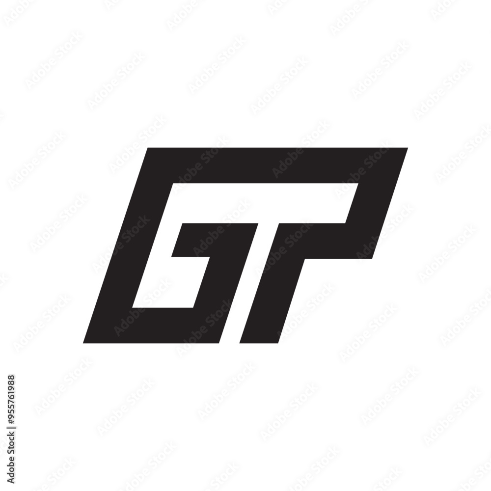gp letter logo vector icon illustration gp letter logo vector icon illustration