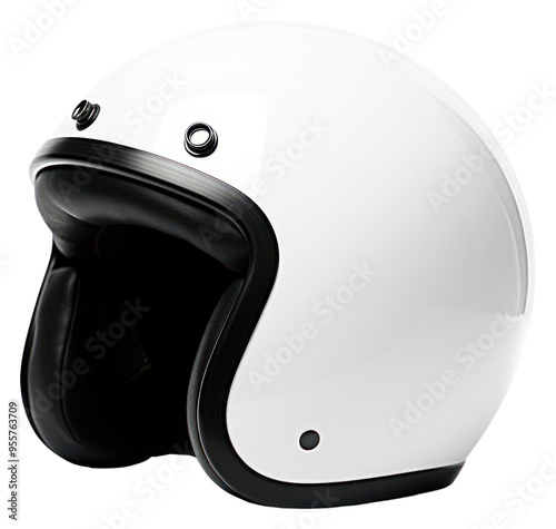 PNG Helmet classic protection white white background.