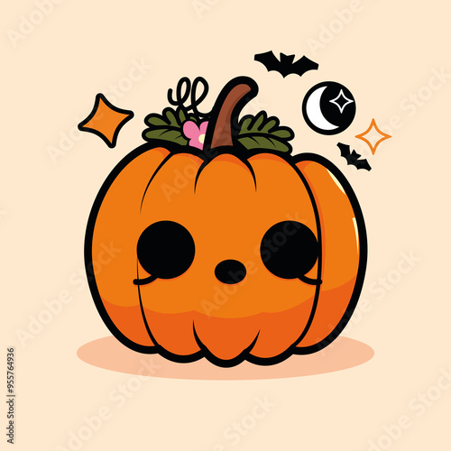 Calabaza Mágica en Noche de Halloween