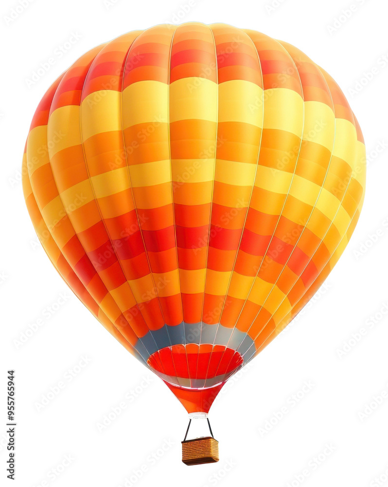 Naklejka premium PNG Balloon aircraft vehicle hot air ballooning.