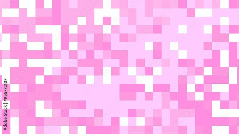 Animation Pink pixel abstrak background pattren Animation Pink pixel abstrak background pattren