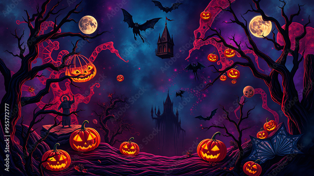 halloween background with pumpkin halloween background with pumpkin