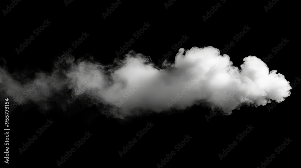 White smoke on black background. Fog texture White smoke on black background. Fog texture