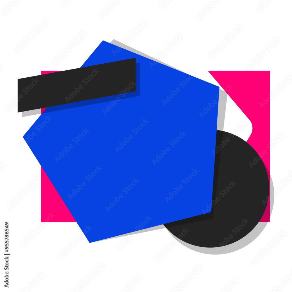 Origami sale banner label badge blank design template Origami sale banner label badge blank design template