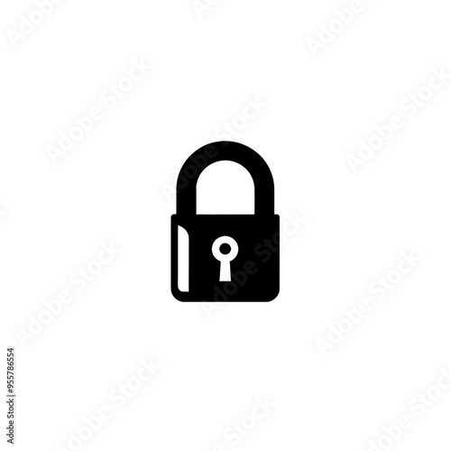 Free Download Lock Icon Minimal, Simple Logo Lock - GFXLoad
