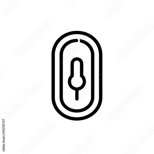 Lock Icon Minimal, Simple Logo Lock