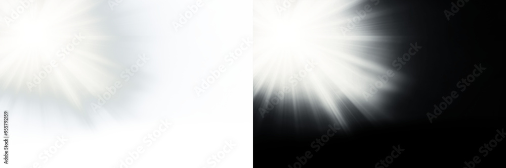 PNG Radiant light burst backgrounds