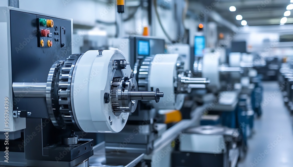 Precision CNC Machining Factory with Pristine Metalwork Environment Reflecting High Standards of Quality Control Precision CNC Machining Factory with Pristine Metalwork Environment Reflecting High Standards of Quality Control