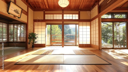 Japanese home design often shows great attention to detail. Whether it is in the choice of materials, the selection of furniture, or in the architecture of the building itself, 