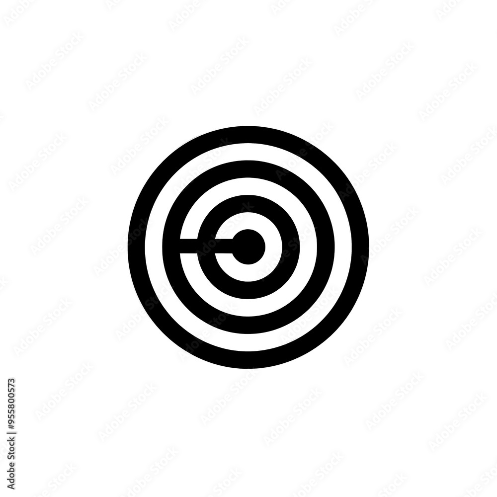 Target Icon, Minimal Simple Logo Target Icon, Minimal Simple Logo