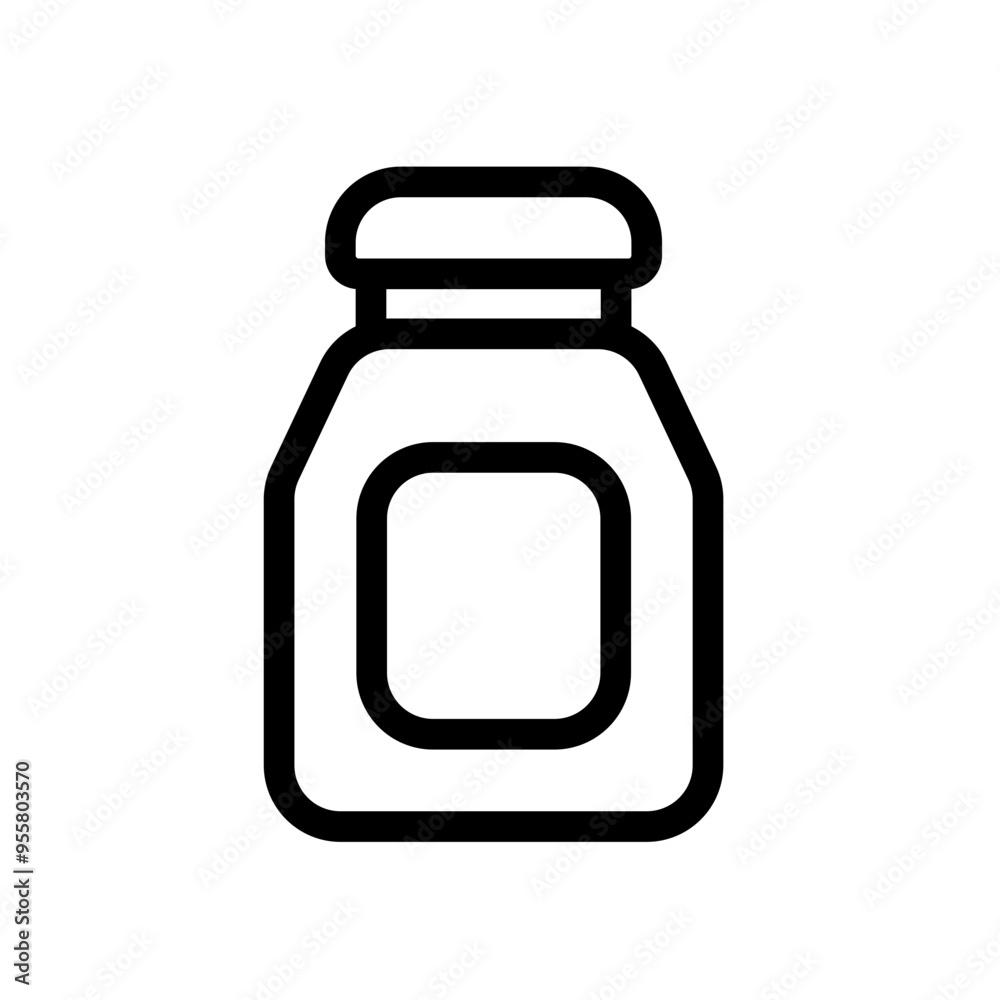 Icon Line - chaos bottle Icon Line - chaos bottle