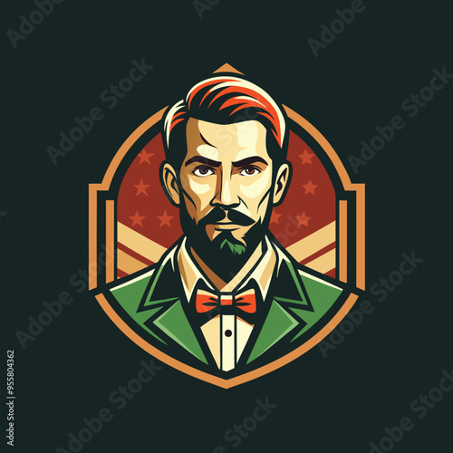 amblem fitness and gym logo vector art
