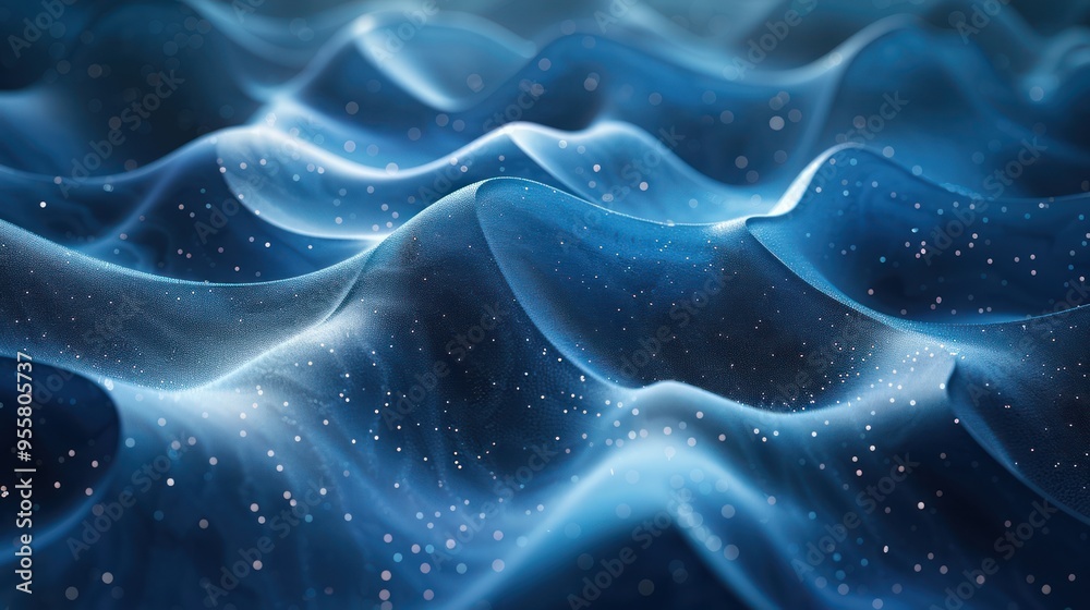 Blue 3D Abstract Structure Design on a Textured Background Blue 3D Abstract Structure Design on a Textured Background