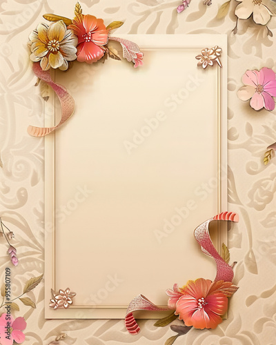 Wedding invitation greeting cards