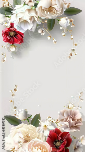 Wedding invitation greeting cards