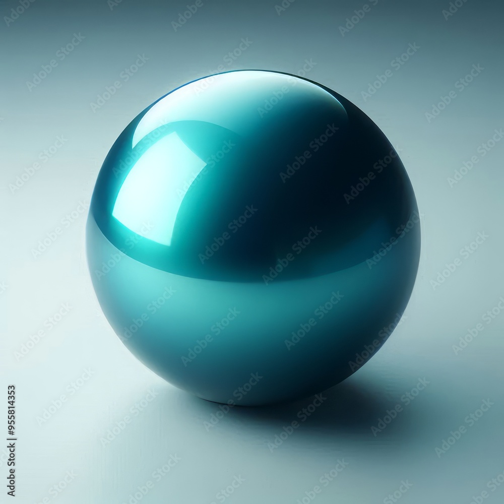 Glossy dark blue glass orb, 3D vector illustration for web design Glossy dark blue glass orb, 3D vector illustration for web design