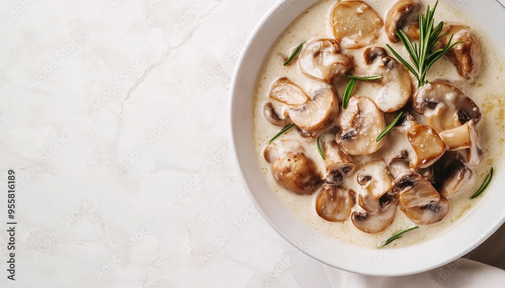 Cream garlic parmesan mushroom healthy real food homemade