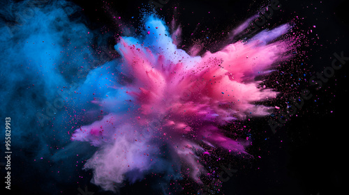 background with smoke