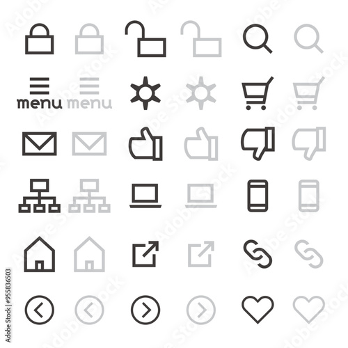 homepage icons