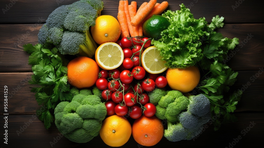 Paper grocery bag full of healthy vegetables top view isolated on white background Paper grocery bag full of healthy vegetables top view isolated on white background