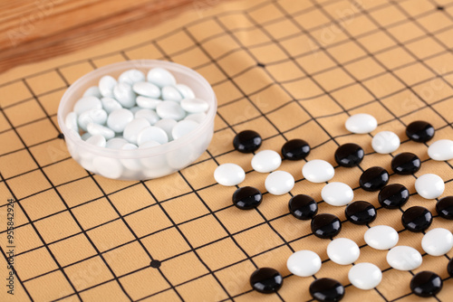 Φωτογραφία Traditional Chinese Go game