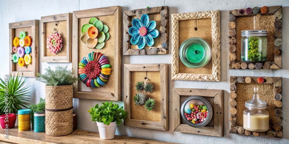 Creative DIY craft ideas for making personalized home decor using recycled materials , DIY, craft, handmade, decor Creative DIY craft ideas for making personalized home decor using recycled materials , DIY, craft, handmade, decor