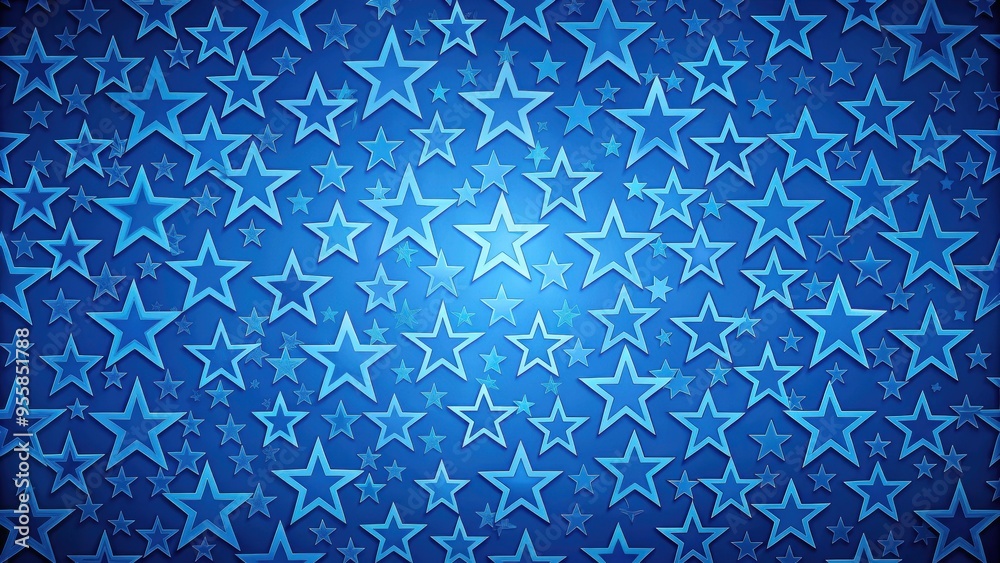 Blue stars pattern background, blue, stars,pattern, background, space, galaxy, celestial, astronomy, night sky, futuristic