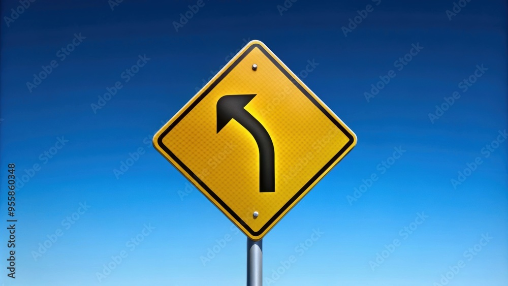 U-turn traffic sign with clipping path, U-turn, traffic sign, road, symbol, transportation, turnaround U-turn traffic sign with clipping path, U-turn, traffic sign, road, symbol, transportation, turnaround