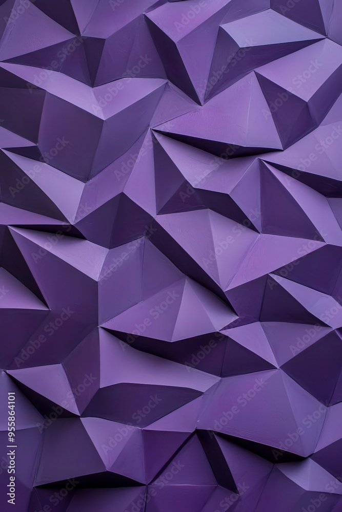 Majestic 3D wall featuring embossed silver geometric designs on a royal purple velvet texture Majestic 3D wall featuring embossed silver geometric designs on a royal purple velvet texture