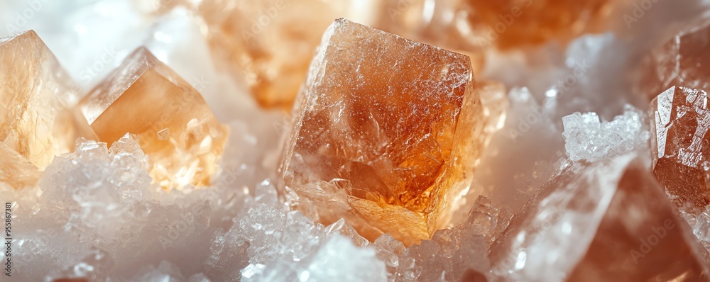 a closeup of salt crystals, macro photography, sharp edges and sparkling, isolated on white background a closeup of salt crystals, macro photography, sharp edges and sparkling, isolated on white background