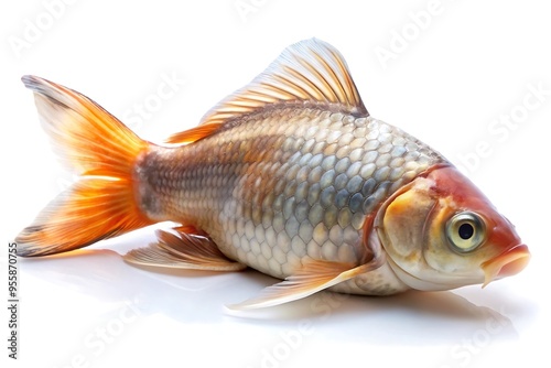 fish white background