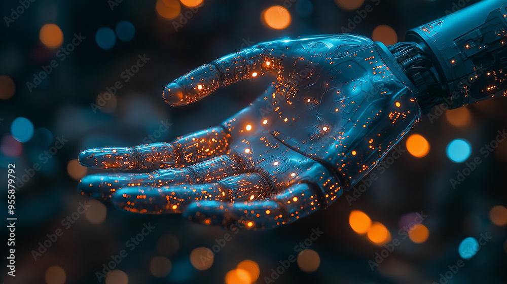 Enhancements through human-machine interfaces, highlighting the potential to augment human abilities with technology Enhancements through human-machine interfaces, highlighting the potential to augment human abilities with technology