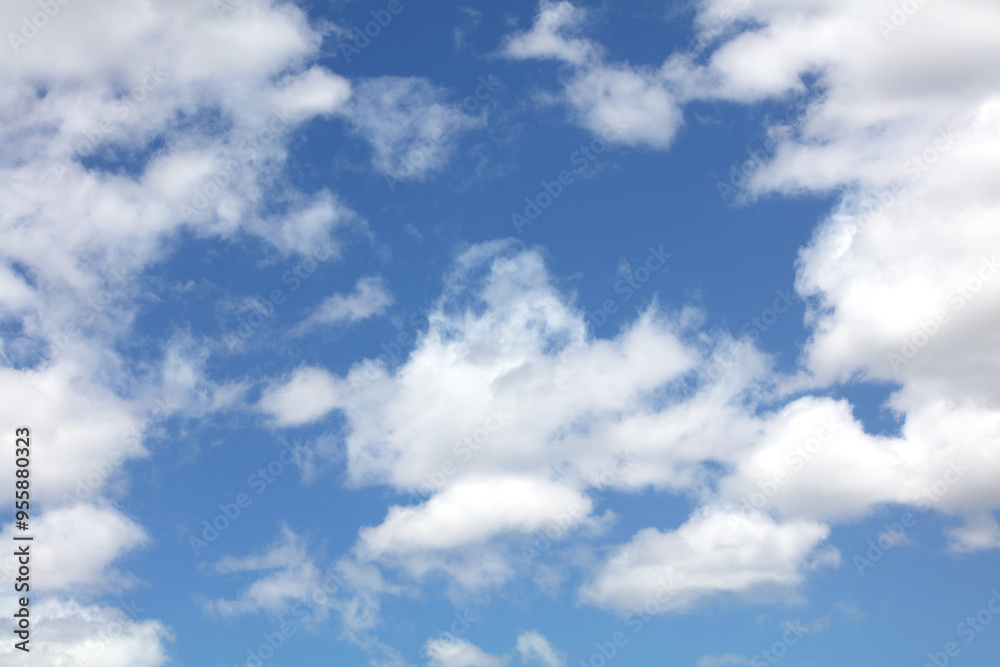 blue sky and white clouds sky material blue sky and white clouds sky material