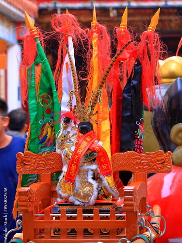 Xingang Fengtian Temple dedicated to Matsu at Xingang Township, Chiayi County, Taiwan photo
