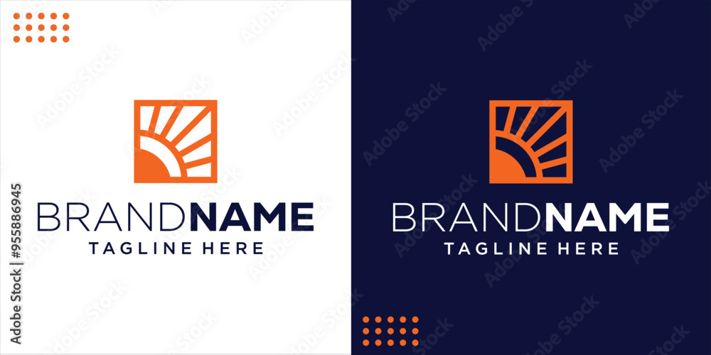 Creative Abstract Sun Logo, Design Inspiration, Illustration, Vector Creative Abstract Sun Logo, Design Inspiration, Illustration, Vector