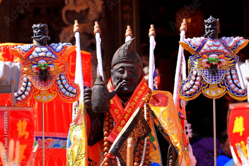 Xingang Fengtian Temple dedicated to Matsu at Xingang Township, Chiayi County, Taiwan photo