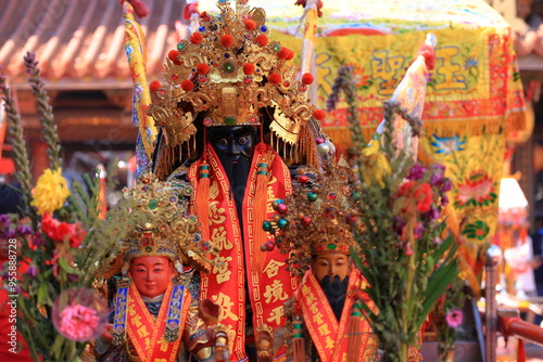 Xingang Fengtian Temple dedicated to Matsu at Xingang Township, Chiayi County, Taiwan photo