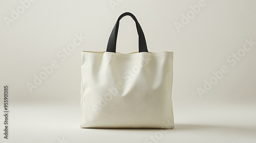 Blank toe bag mockup for your design.