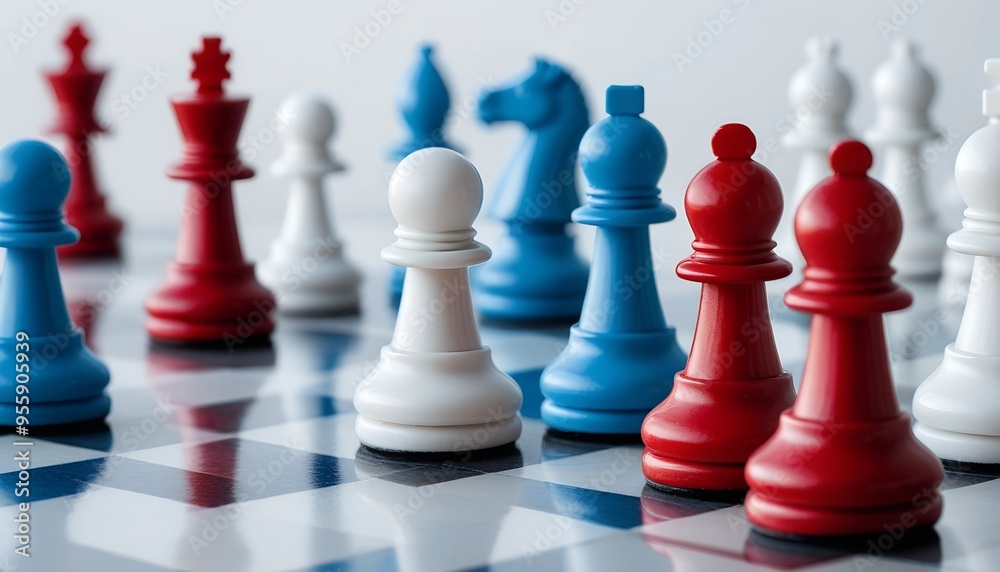 The Red Pawn as a Symbol of Uniqueness and Independent Thinking The Red Pawn as a Symbol of Uniqueness and Independent Thinking