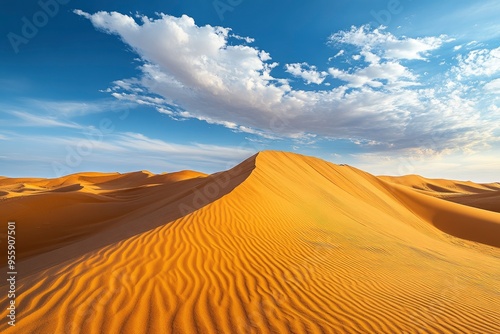 The Empty Quarter Desert in Saudi Arabia , ai