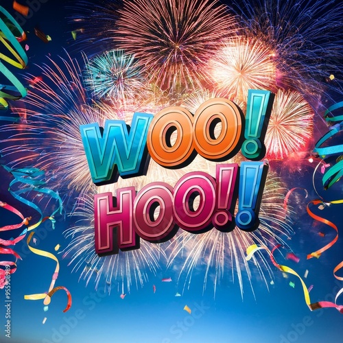 Fireworks BOOM!  WOO HOO!