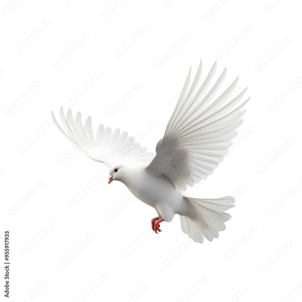White doves in flight with spread wings symbolize peace and freedom, making them suitable for designs related to themes of hope, love, spirituality, and nature White doves in flight with spread wings symbolize peace and freedom, making them suitable for designs related to themes of hope, love, spirituality, and nature