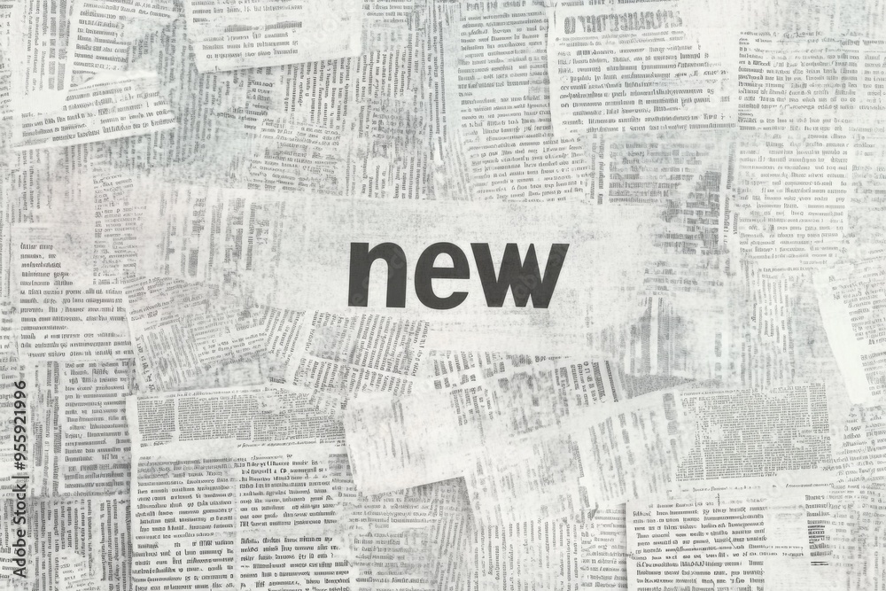 Obraz premium Vintage newspaper background with 